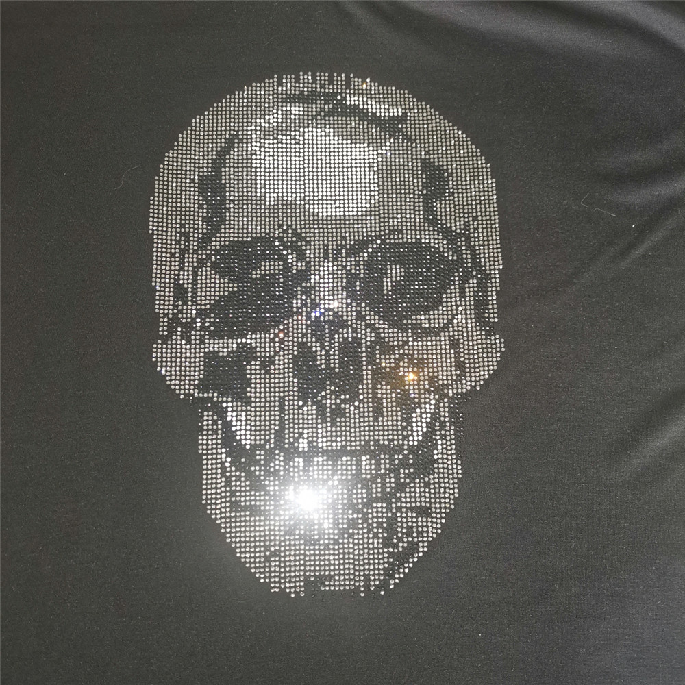 Hotfix Rhinestone Sheet - مكواة على التحويلات للملابس ، رقعة