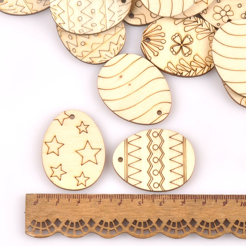25 قطعة مختلطة عيد الفصح البيض - مراجعة Craft Embellishment وسعره
