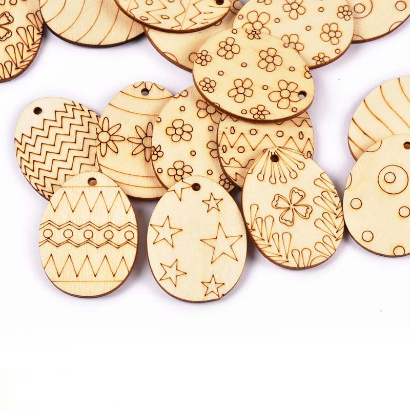 25 قطعة مختلطة عيد الفصح البيض - مراجعة Craft Embellishment وسعره
